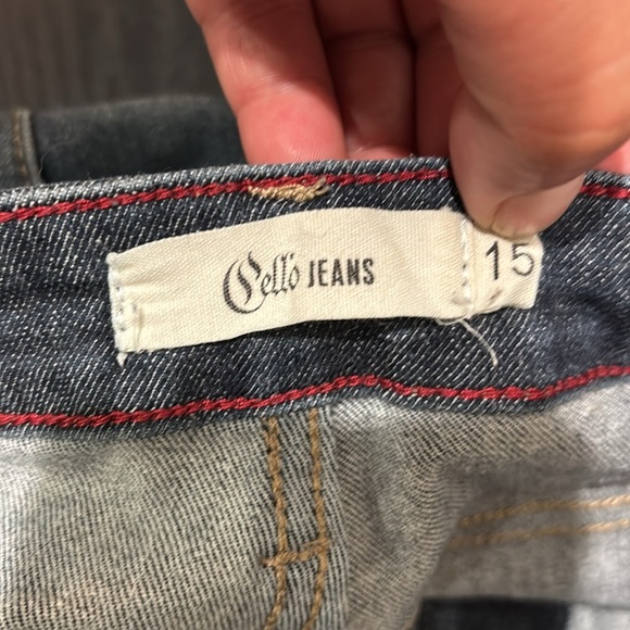 Cello Women's Distressed Blue Boyfriend Jeans - Picture 5 of 5